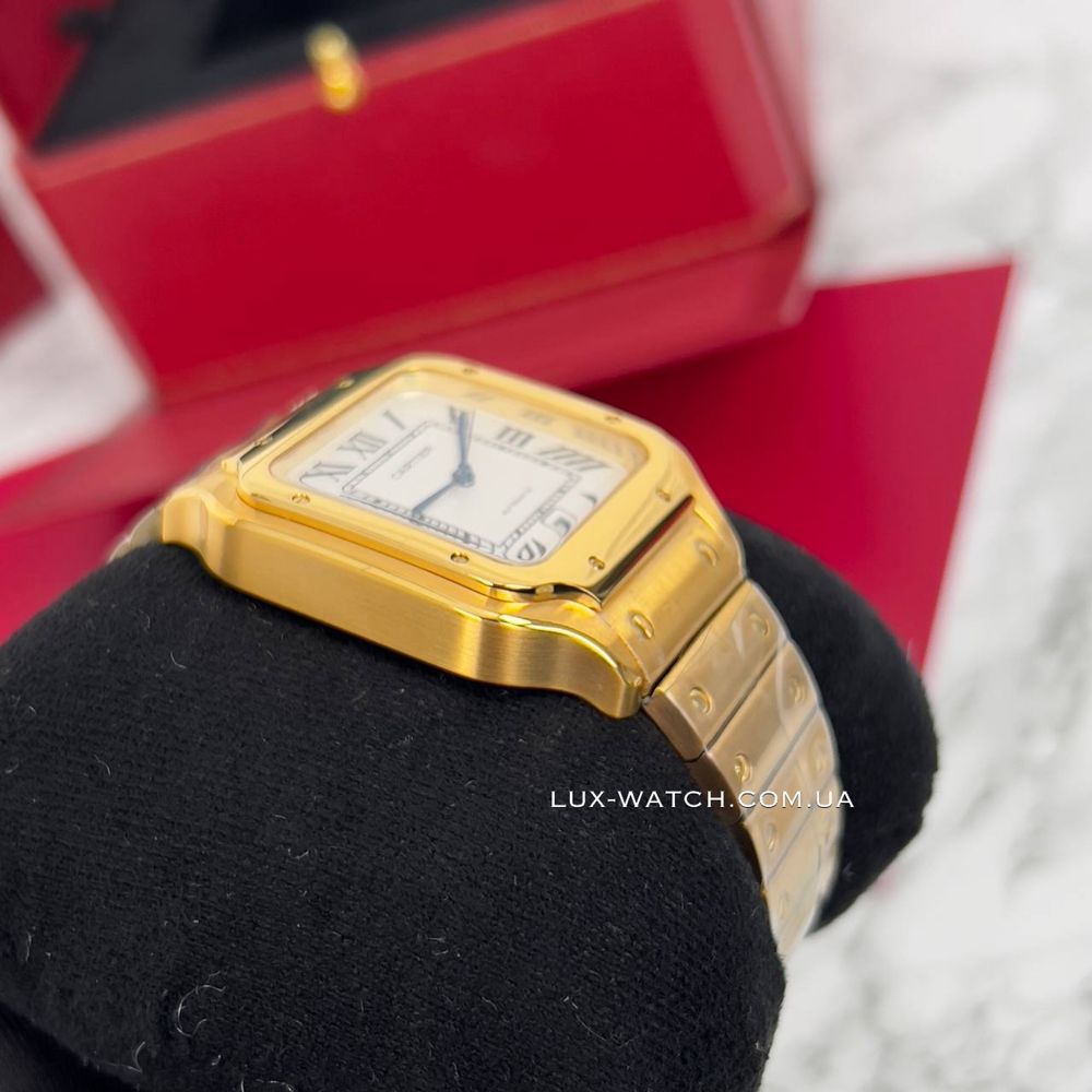 Чоловічий годинник Cartier Santos часы