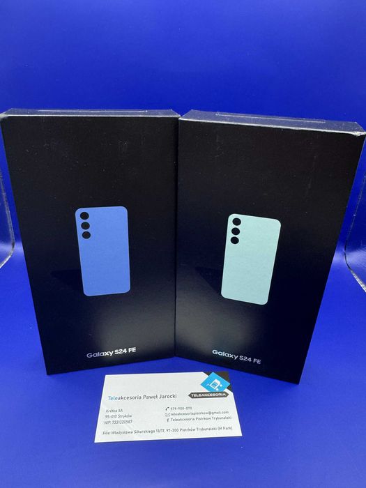 Samsung S24FE | 8/128GB | Graphite |Teleakcesoria | Piotrków AUCHAN