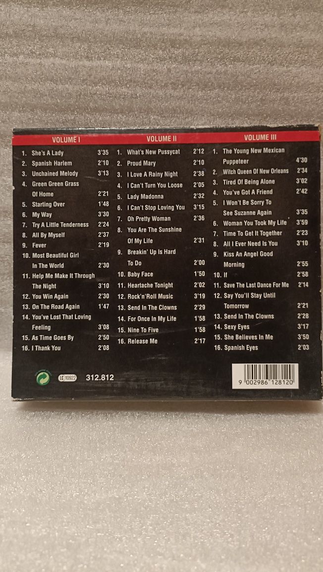 TOM JONES "the best of" 3CD BOX