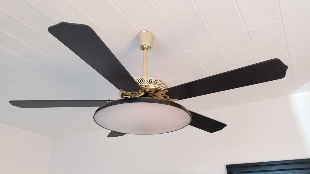 Lampa sufitowa wiatrak plafon led