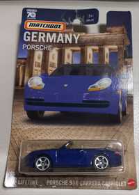 Porsche 911 Carrera Cabriolet Matchbox nowy fabrycznie zapakowany