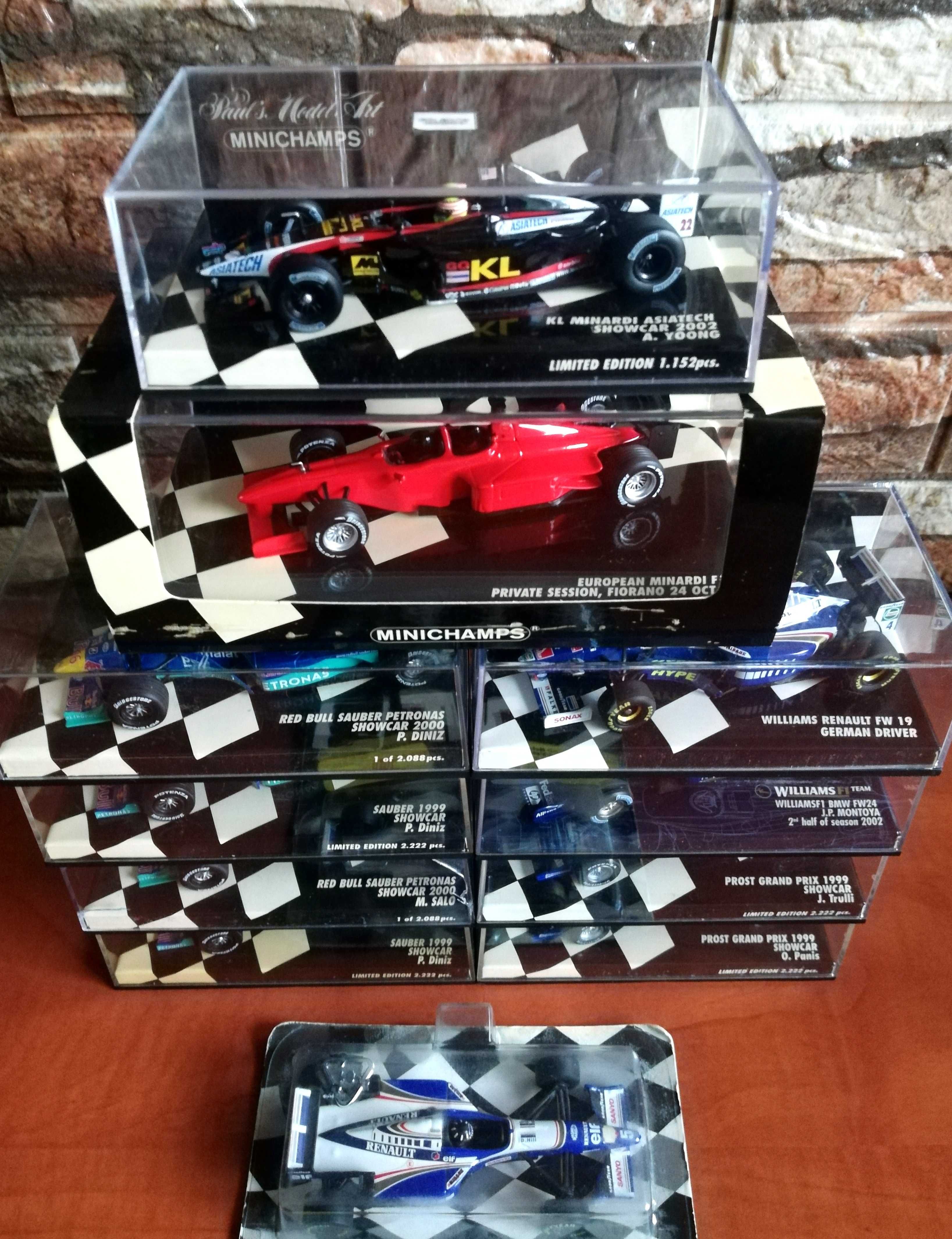 Modele Minichamps Bolid F1 1/43 UT Models Formula 1
