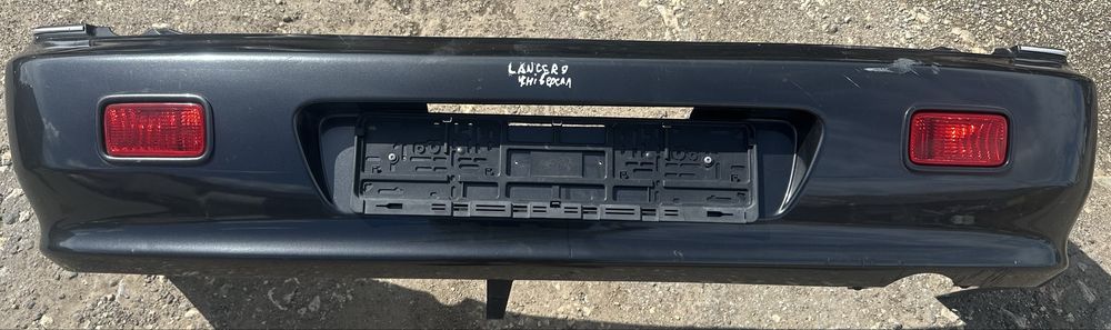 Бампер задній чорний Mitsubishi Lancer 9 універсал