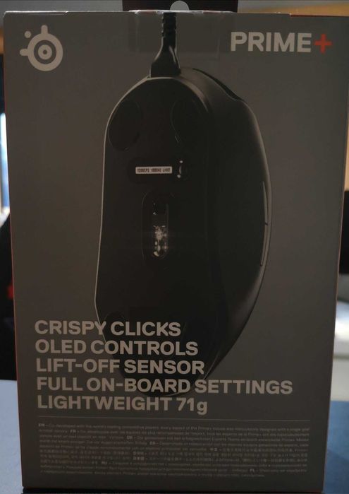 Rato Steelseries Prime+ NOVO em caixa