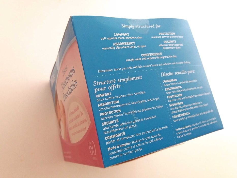 DR. BROWN'S - Pack Discos absorventes descartáveis 60 unidades - NOVO