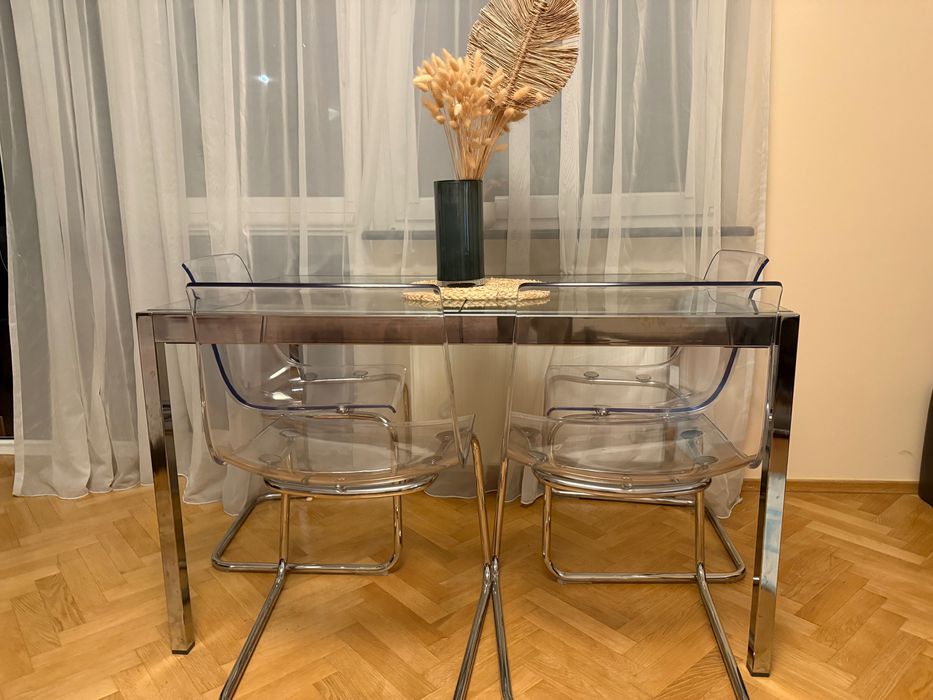Stół + krzesła Ikea