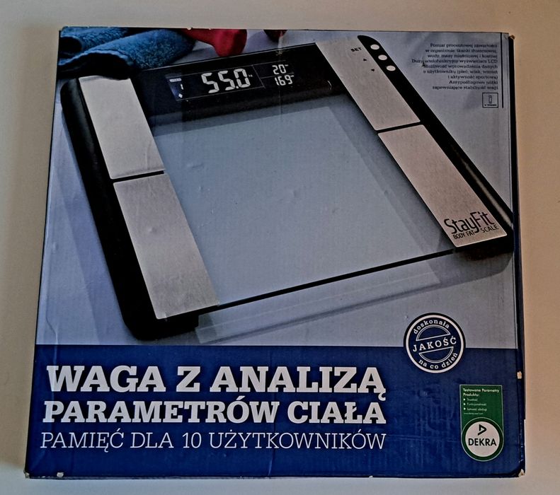 Inteligentna Waga z Analizą Składu Ciała StayFit BS-5229