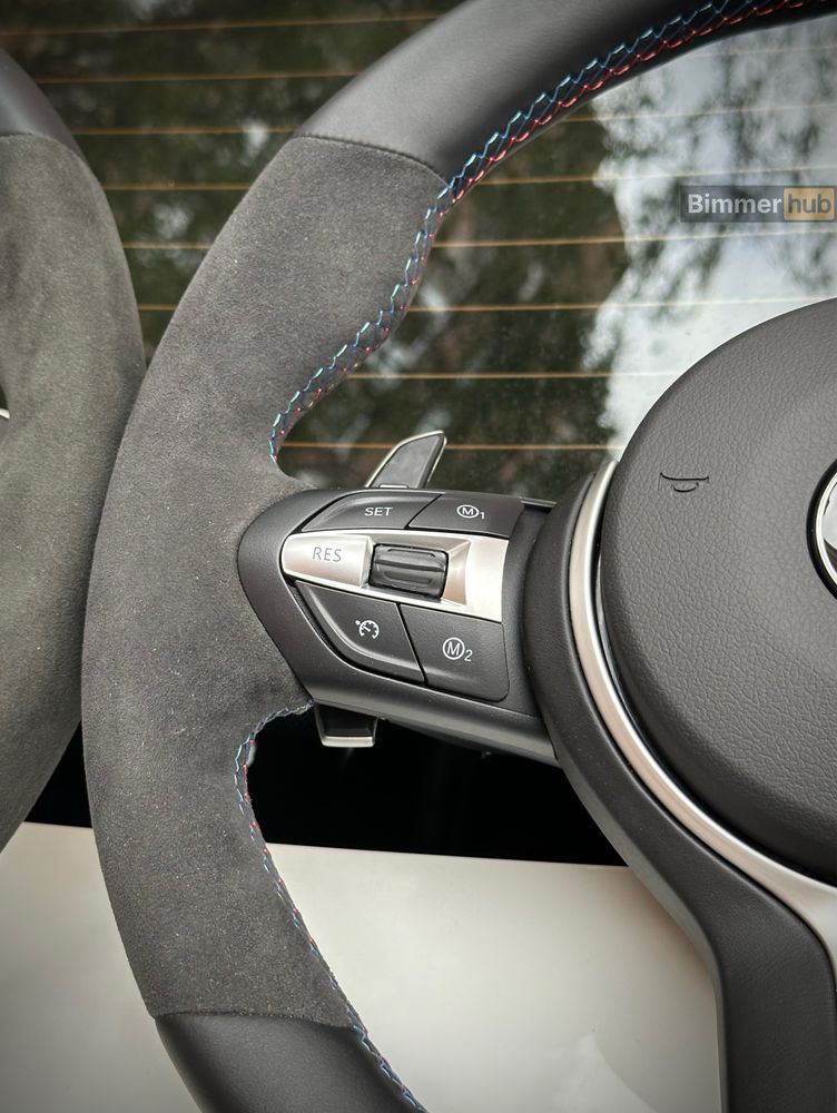 М Руль алькантара, оригинал airbag BMW x5 f10 f15 f25 f30 f32 f20 f01