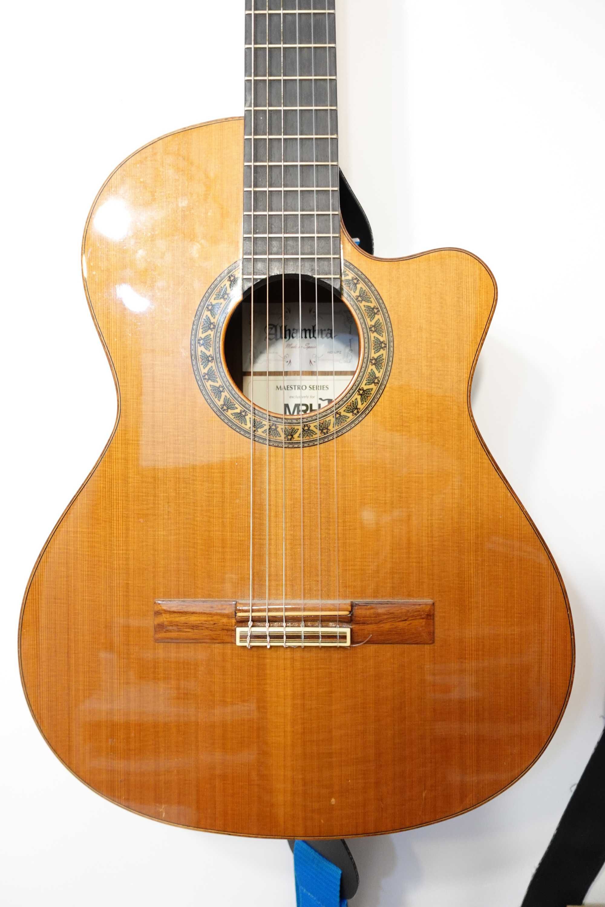 Gitara elektro klasyczna Alhambra Maestro 500 electric - lite drewno