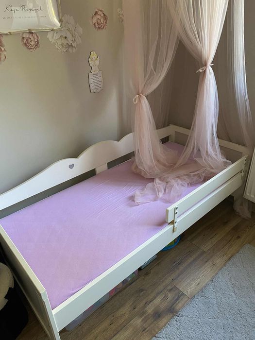 Łóżko dla dziecka 180x80 baldachim