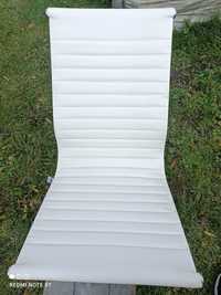 Krzesła Oparcia skóra , chrom białe (ławka,fotel,joker,krzesło)
