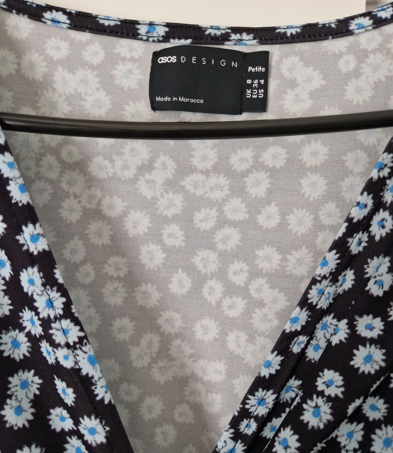 Sukienka w kwiatki Asos rozmiar petite S nowa