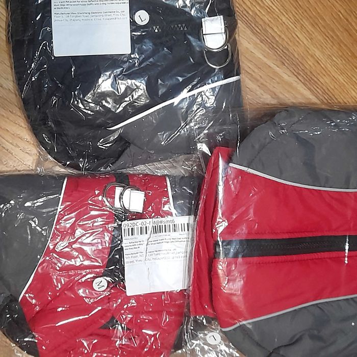 Тёплая одежда для собаки.