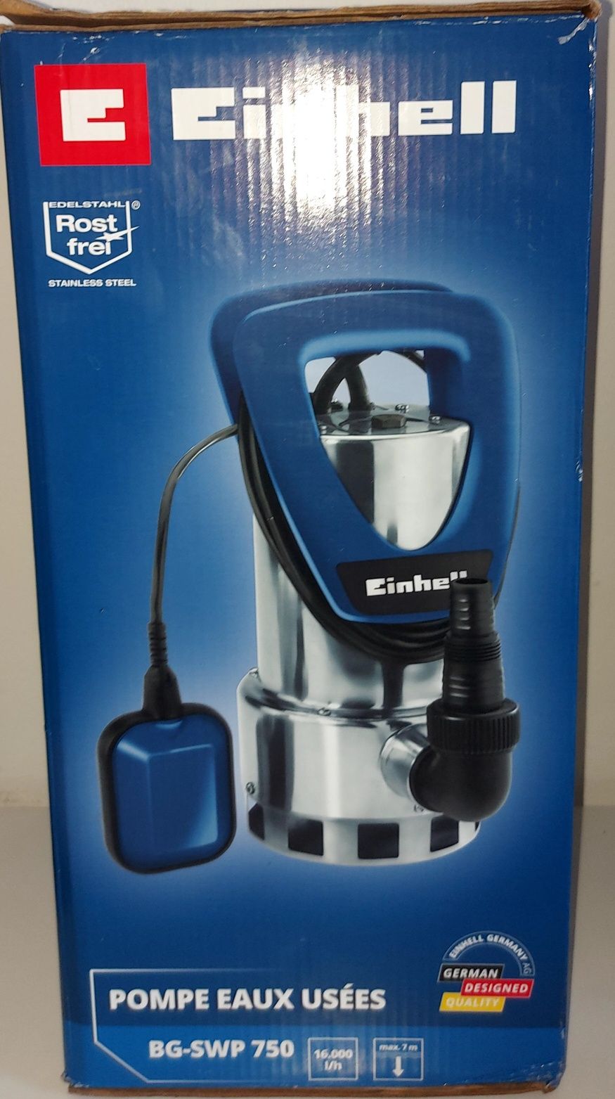 Einhell Погружной дренажный  насос для грязой воды и фикалиев