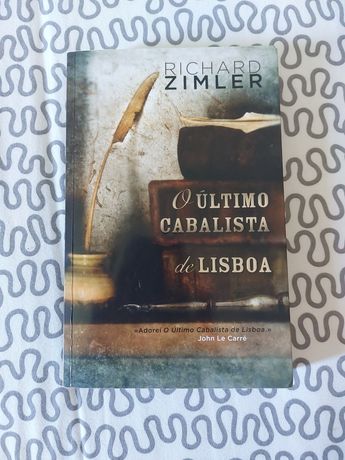 Vendo Livro " O último Cabalista de Lisboa"