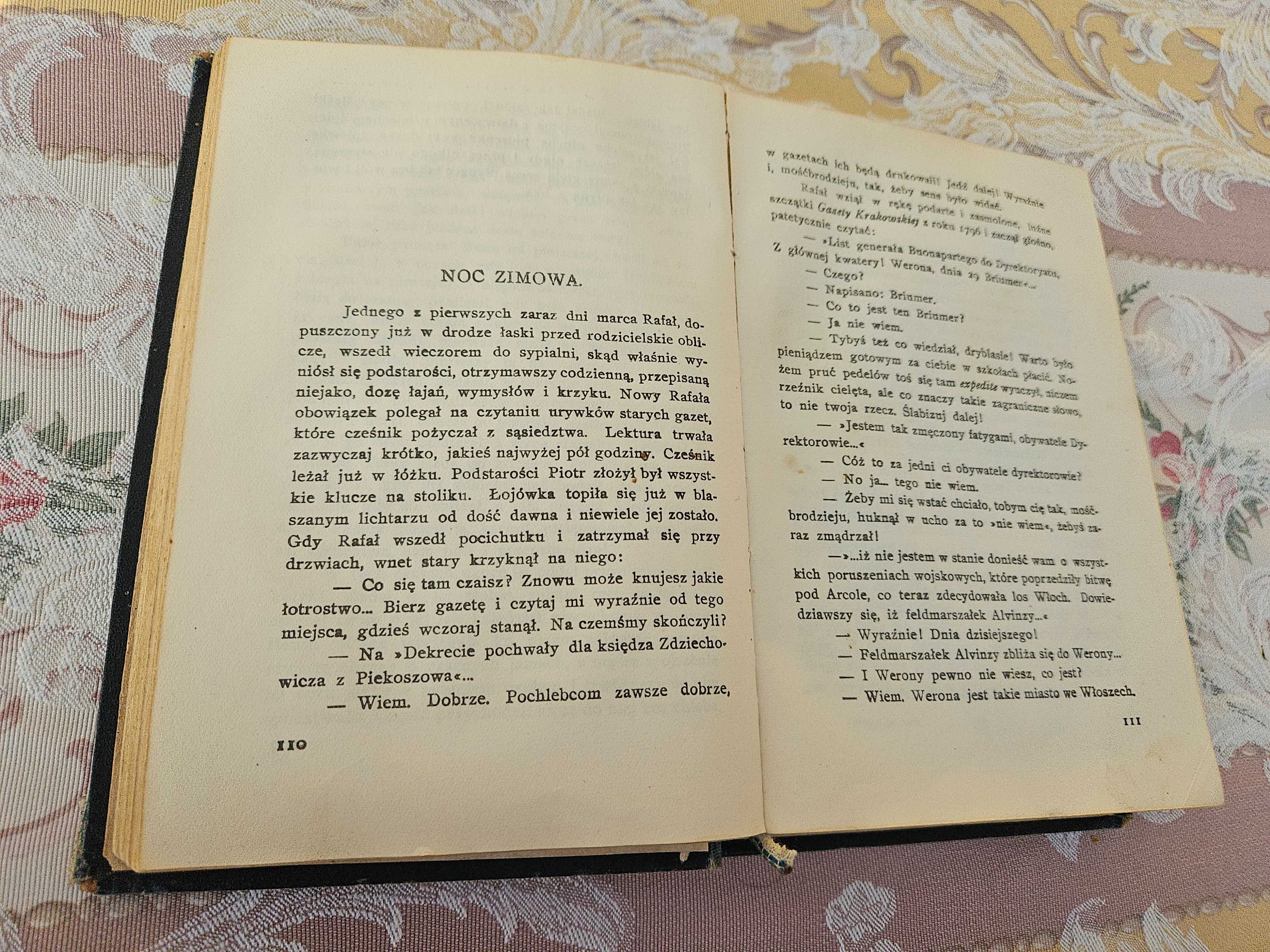 Popioły Stefan Żeromski tom 1 1928