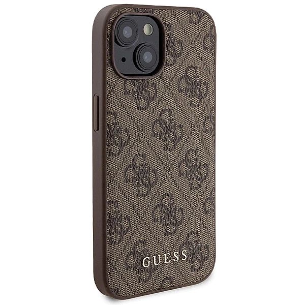 Zestaw etui Guess 4G Metal Logo na iPhone 15 + powerbank 5000mAh MagSa