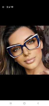 Окуляри для образу, окуляри для стилю, окуляри для фотосесії, прозорі