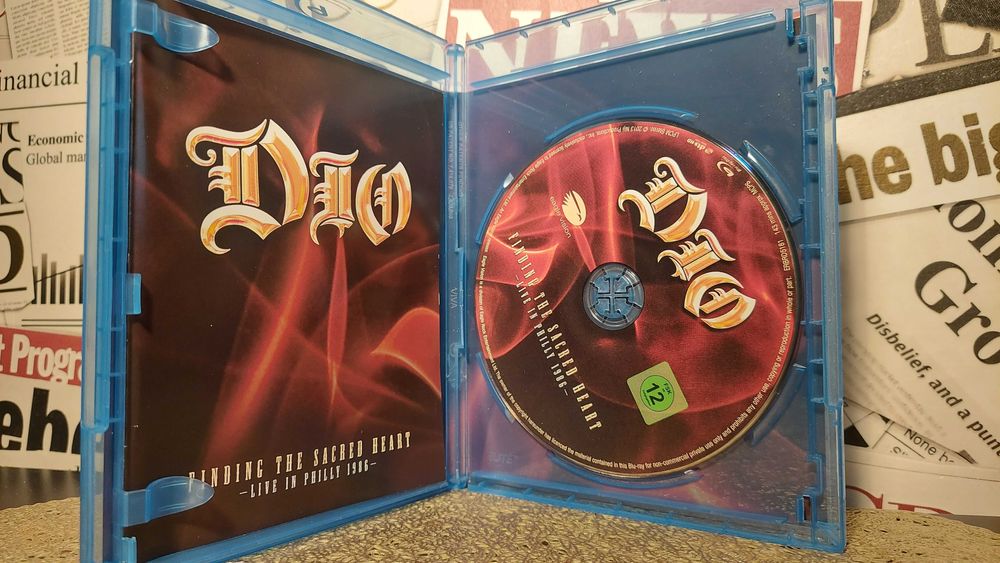 Dio - Finding The Sacred Heart Live In Philly 1986 Koncert Blu-ray