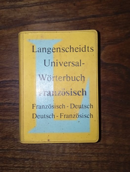 Dicionário Universal Bolso Vintage Francês-Alemão