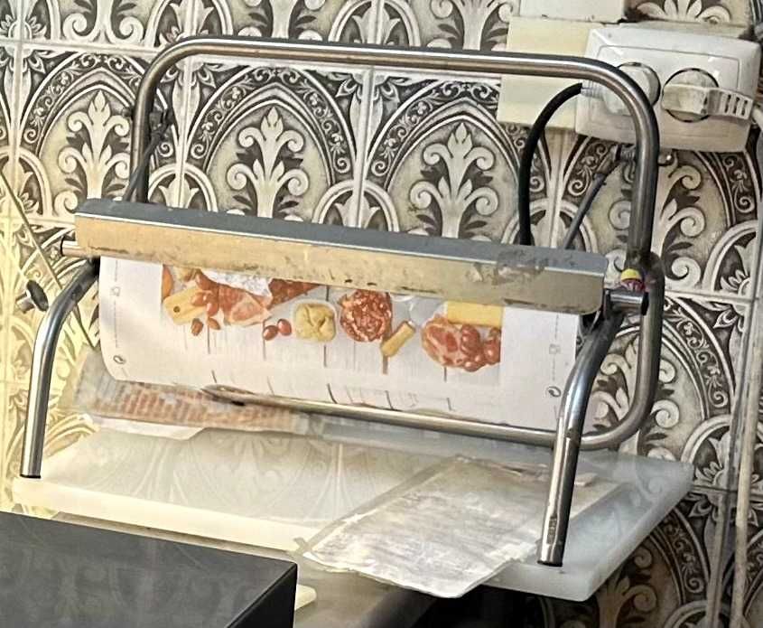 suporte para rolo de papel