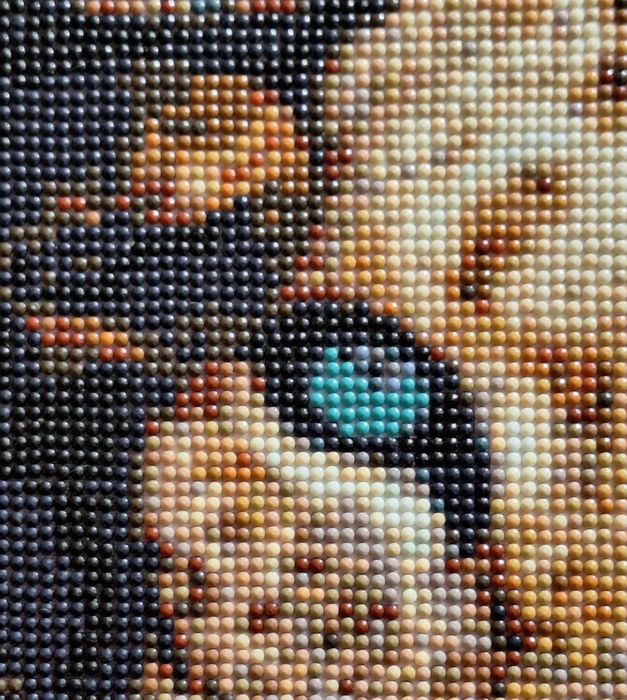 Алмазна мозаїка на підрамнику, ручна робота, ГОТОВА