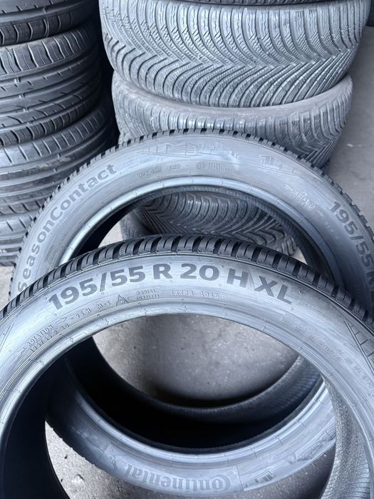 195-55-R20.Continental. Всесезонка. 22 рік.