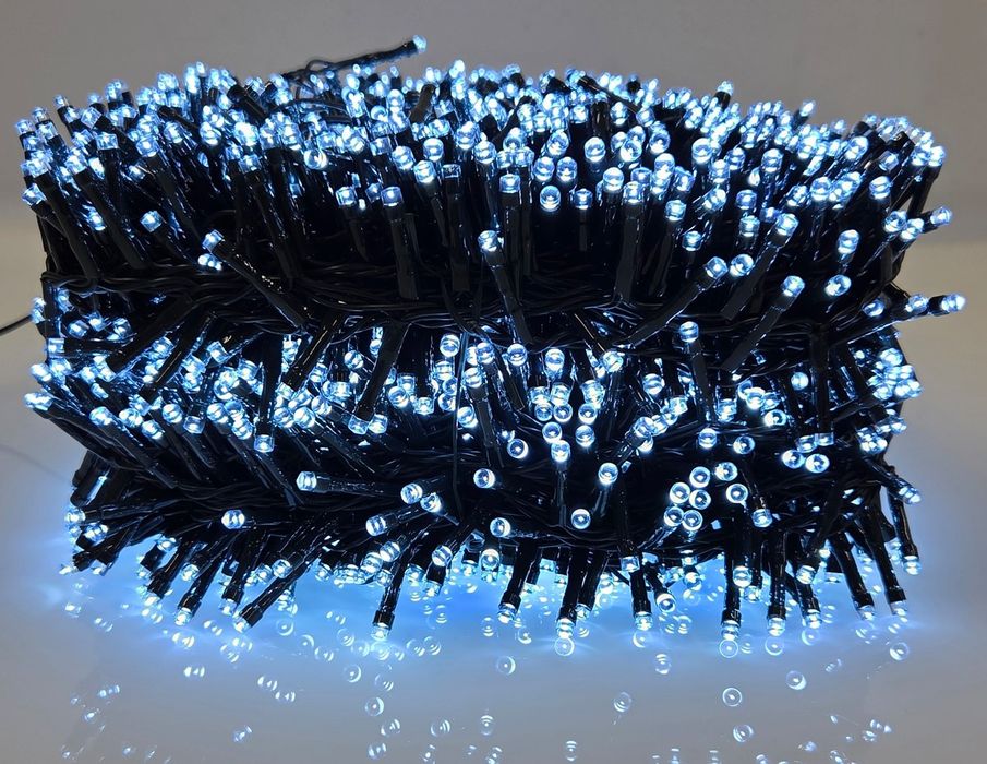 Lampki choinkowe StarryLights 1500 LED – zimna biel