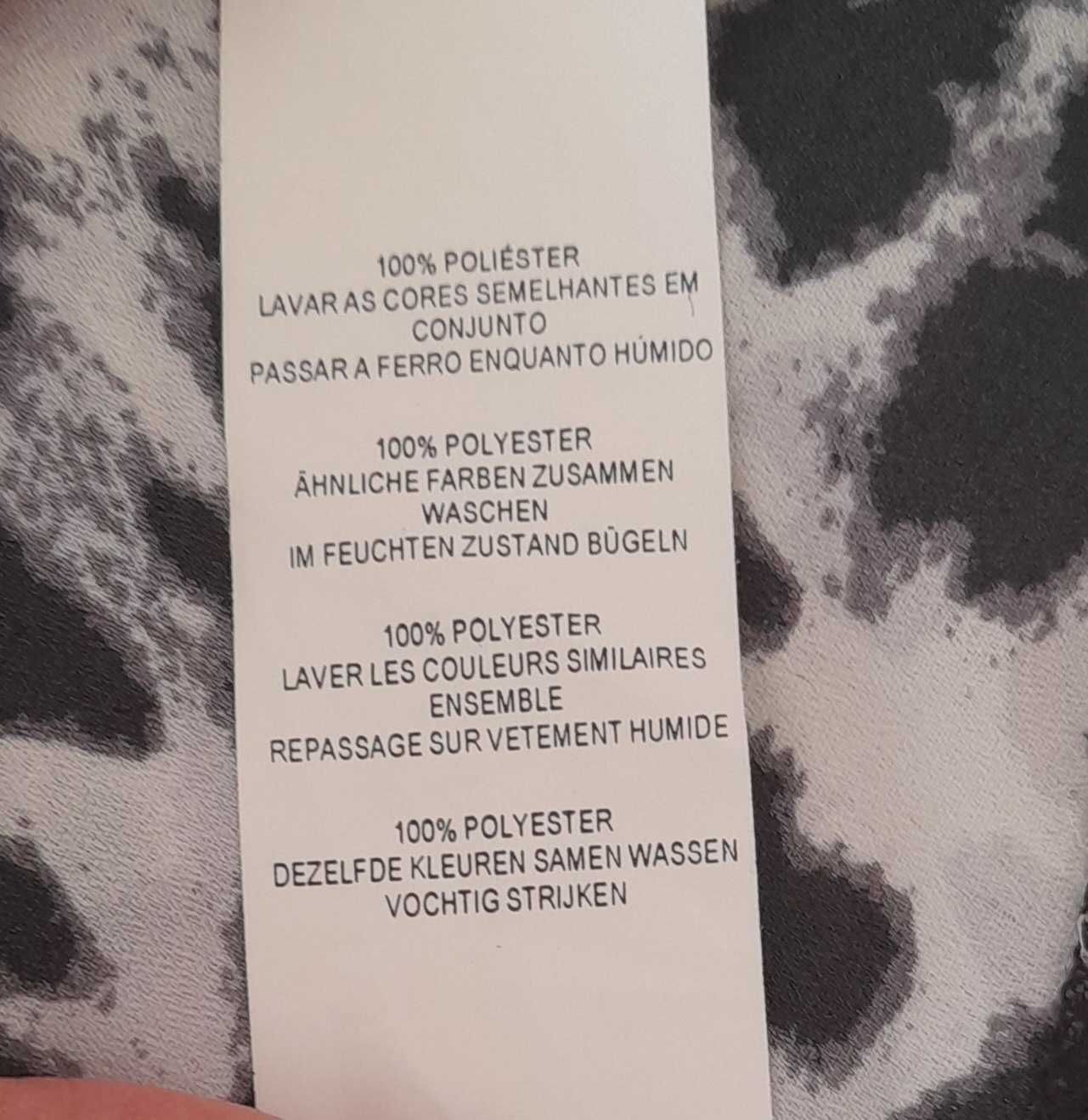 Bluzka panterka bez rękawków