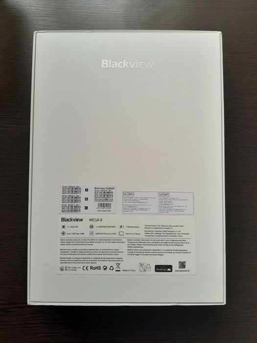 Планшет Blackview Mega 8 LTE 12/256GB Space Grey