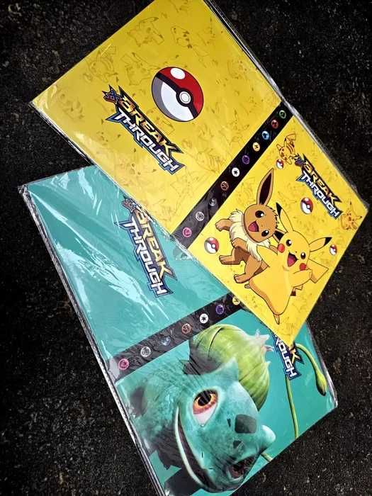 Dwa albumy na karty Pokemon _ nowe A5