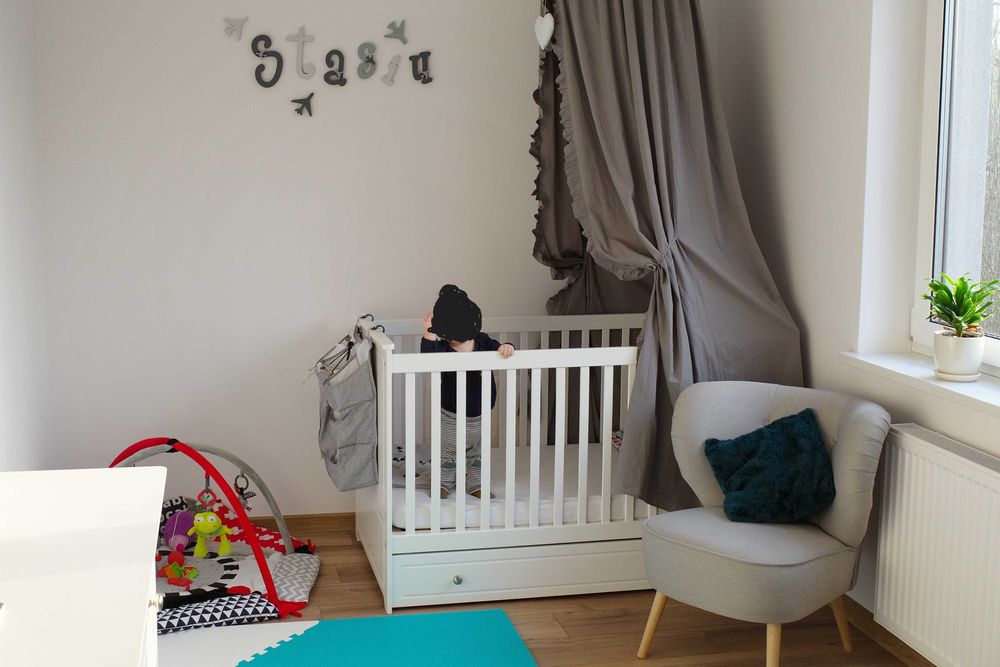 Łóżeczko - tapczanik 70x140cm śnieżna biel MARYLOU