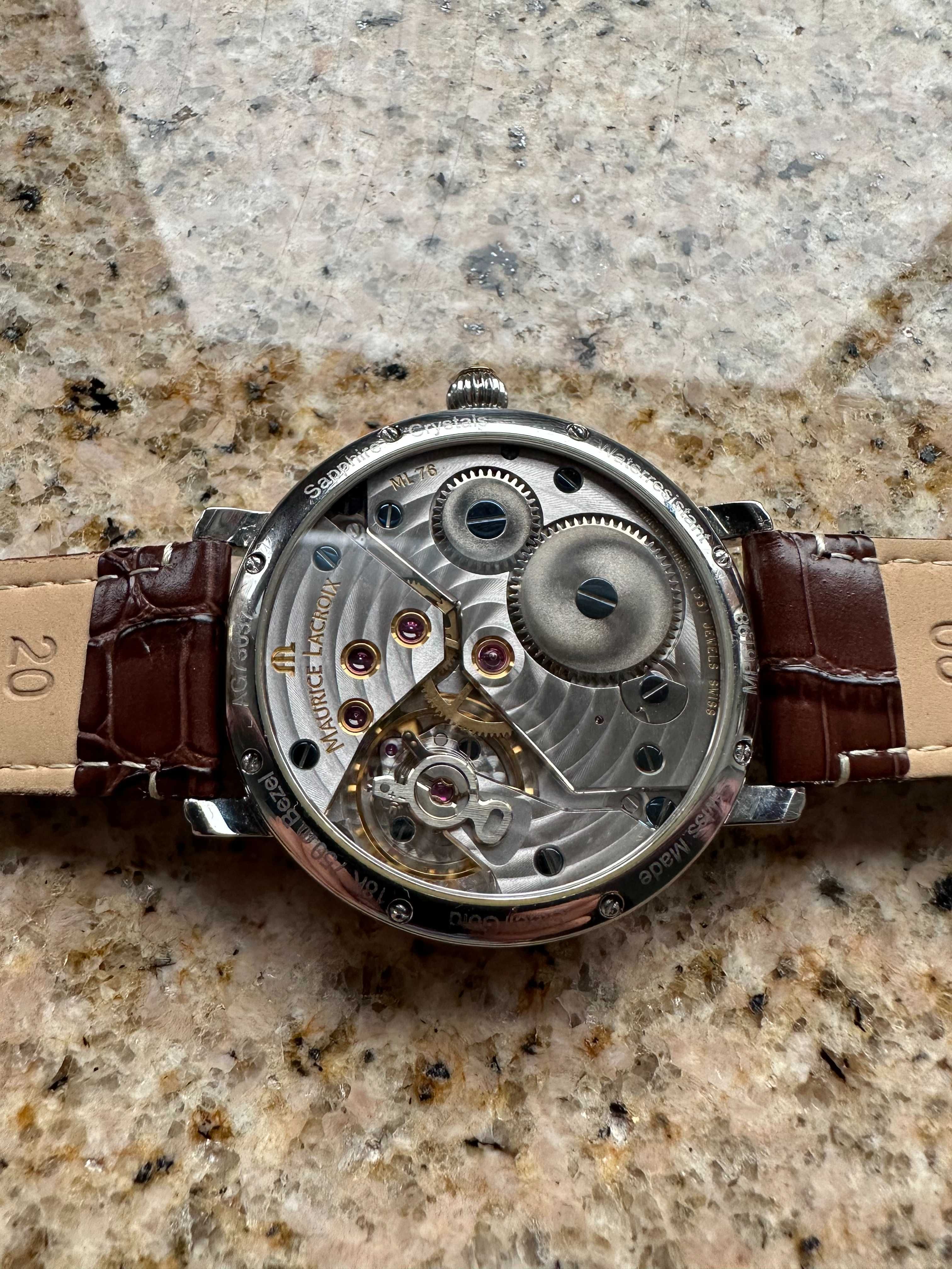 Maurice Lacroix Retrograde Calendrier Masterpiece MP6198