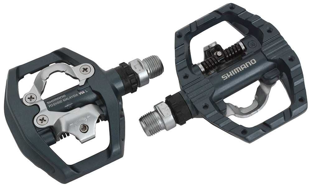 Pedais Shimano SPD PD-EH500 Misto SPD / Plataforma 1 par