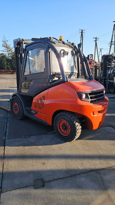 Wózek widłowy Linde H50D-02/600, 2017r 6250mth!! Kabina