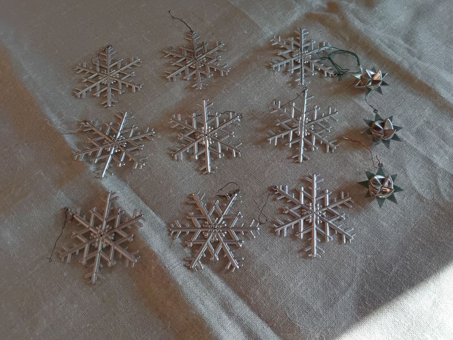 Stare gwiazdki choinkowe PRL mix