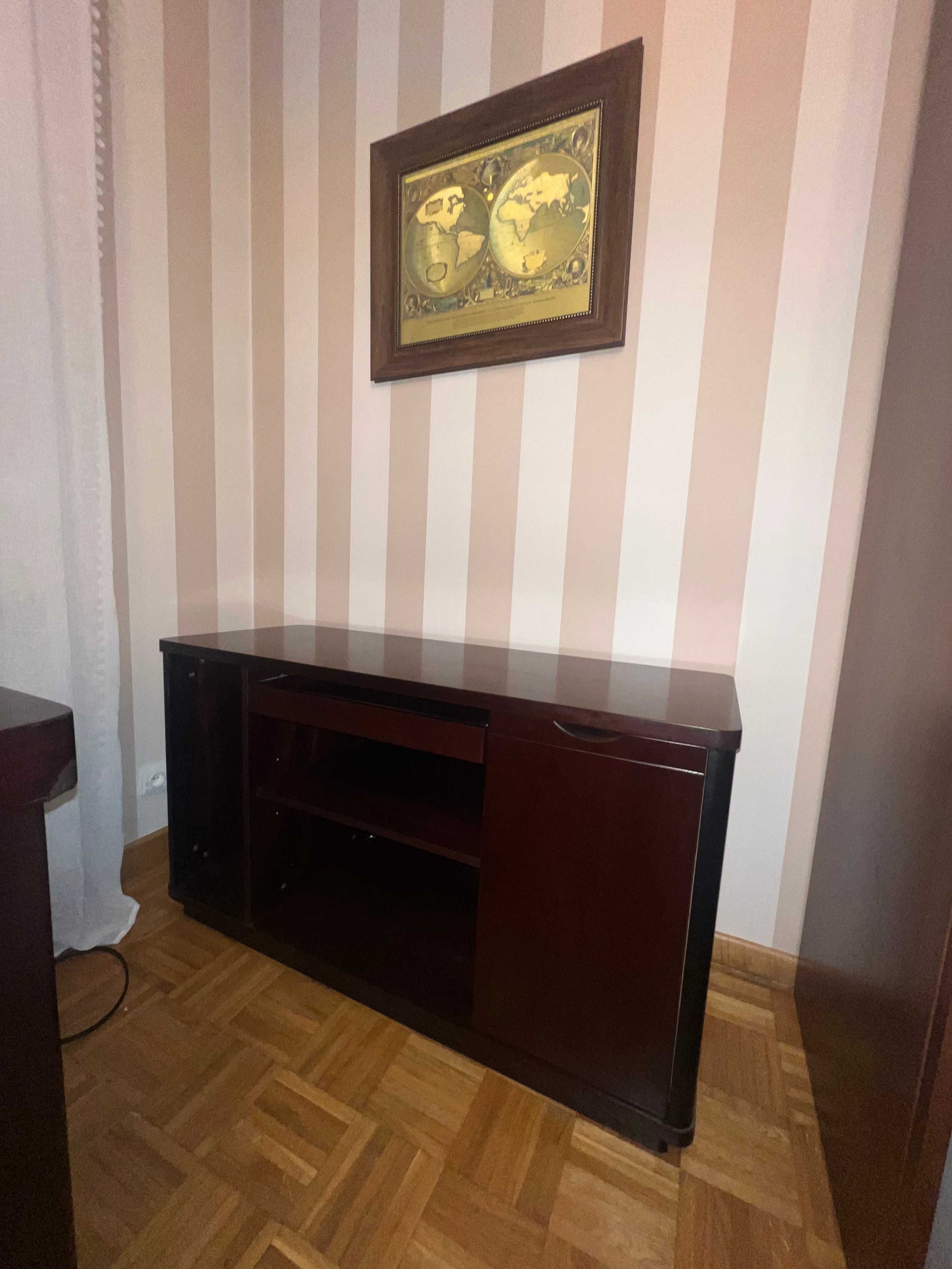 Biurko gabinetowe + pomocnik + krzesło