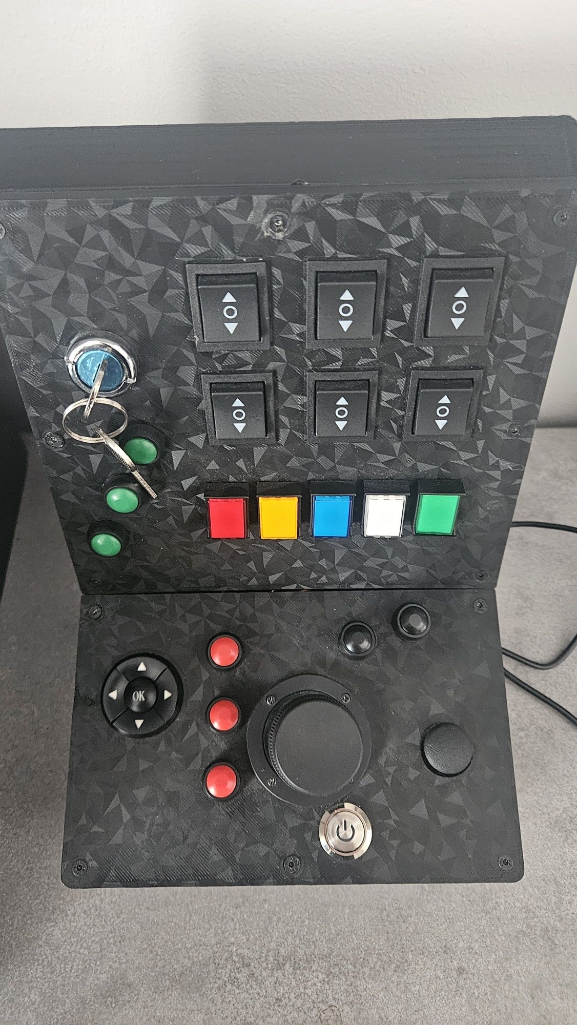 Button box, control panel do FS, ETS.