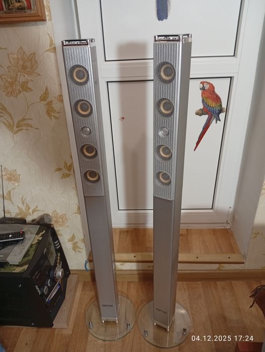 Дві потужні колонки HYUNDAI 100W Корея, акустика