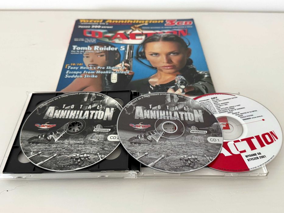 CD-Action (56) 01/2001 + 3xCD styczeń 2001