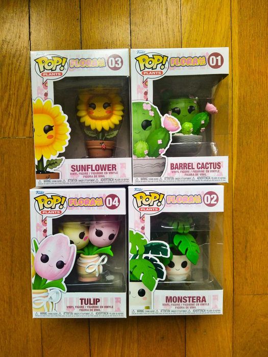 Funko Pop! Plants Flora - Kit Completo