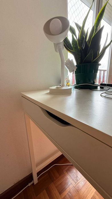 Secretaria Branca Alex  100x48 cm