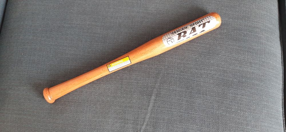Bejzbol drewniany Kij do baseball 54cm NOWY