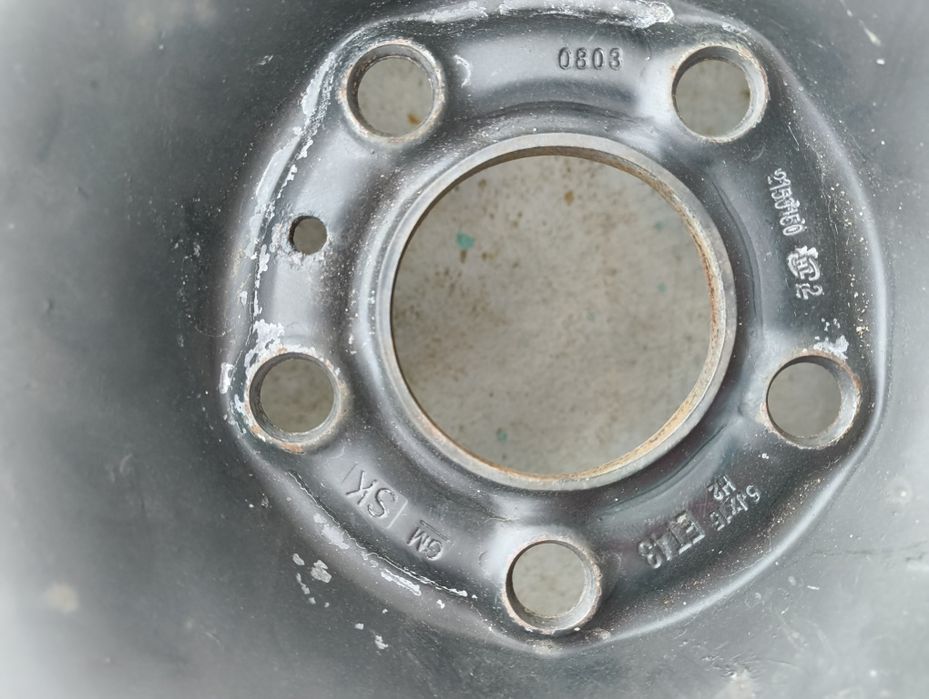 Felgi stalowe oryginalne GM - Opel 15" 5x110 z oponami starymi...