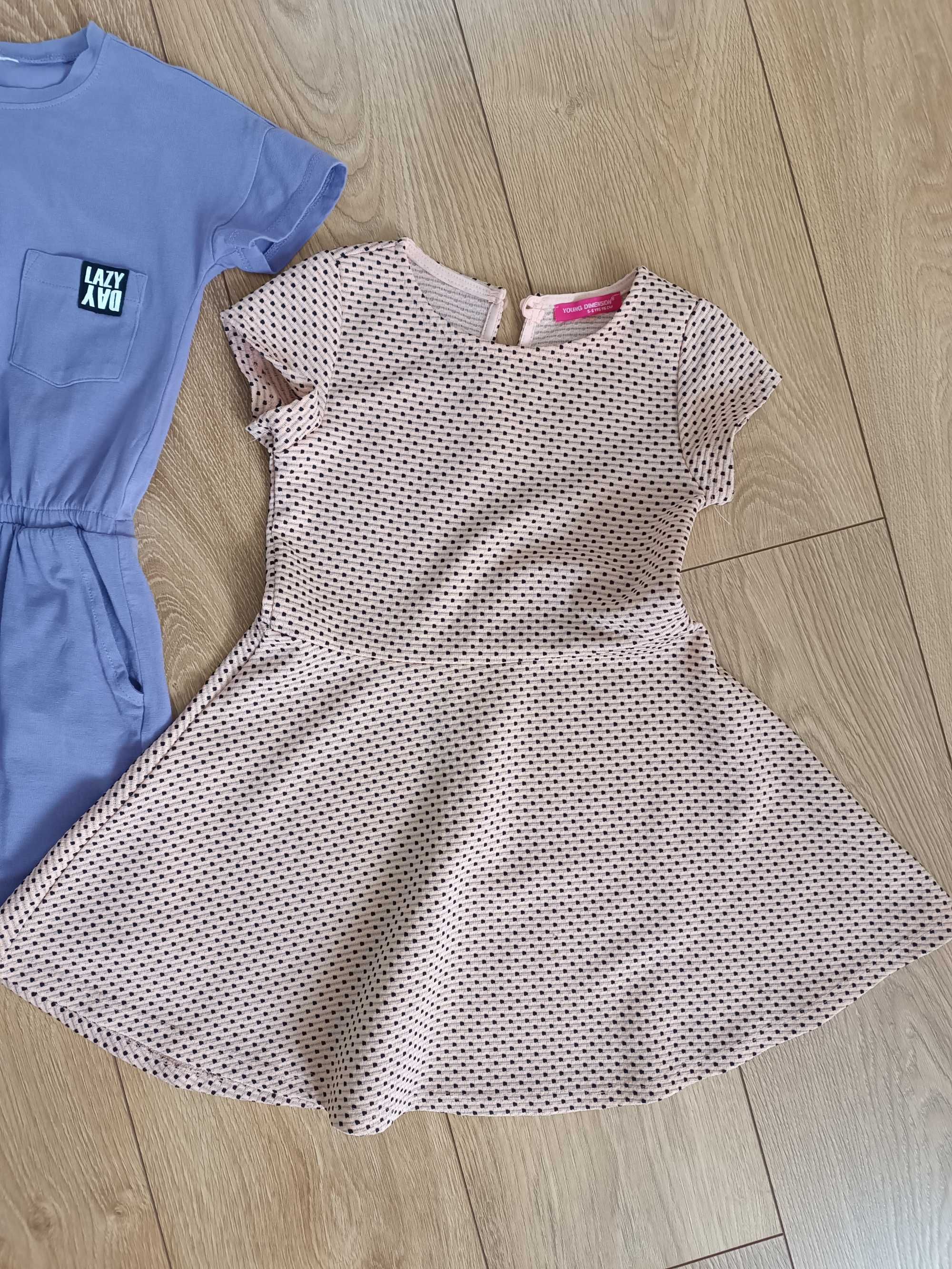 Śliczne eleganckie sukieneczki 110/116