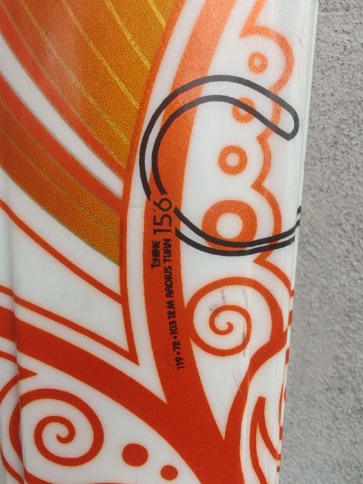 Damskie narty marki K2 156 cm