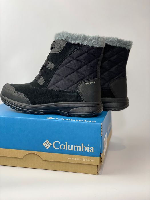 Жіночі шкіряні зимові черевики чоботи Columbia 40.5, 42 розмір