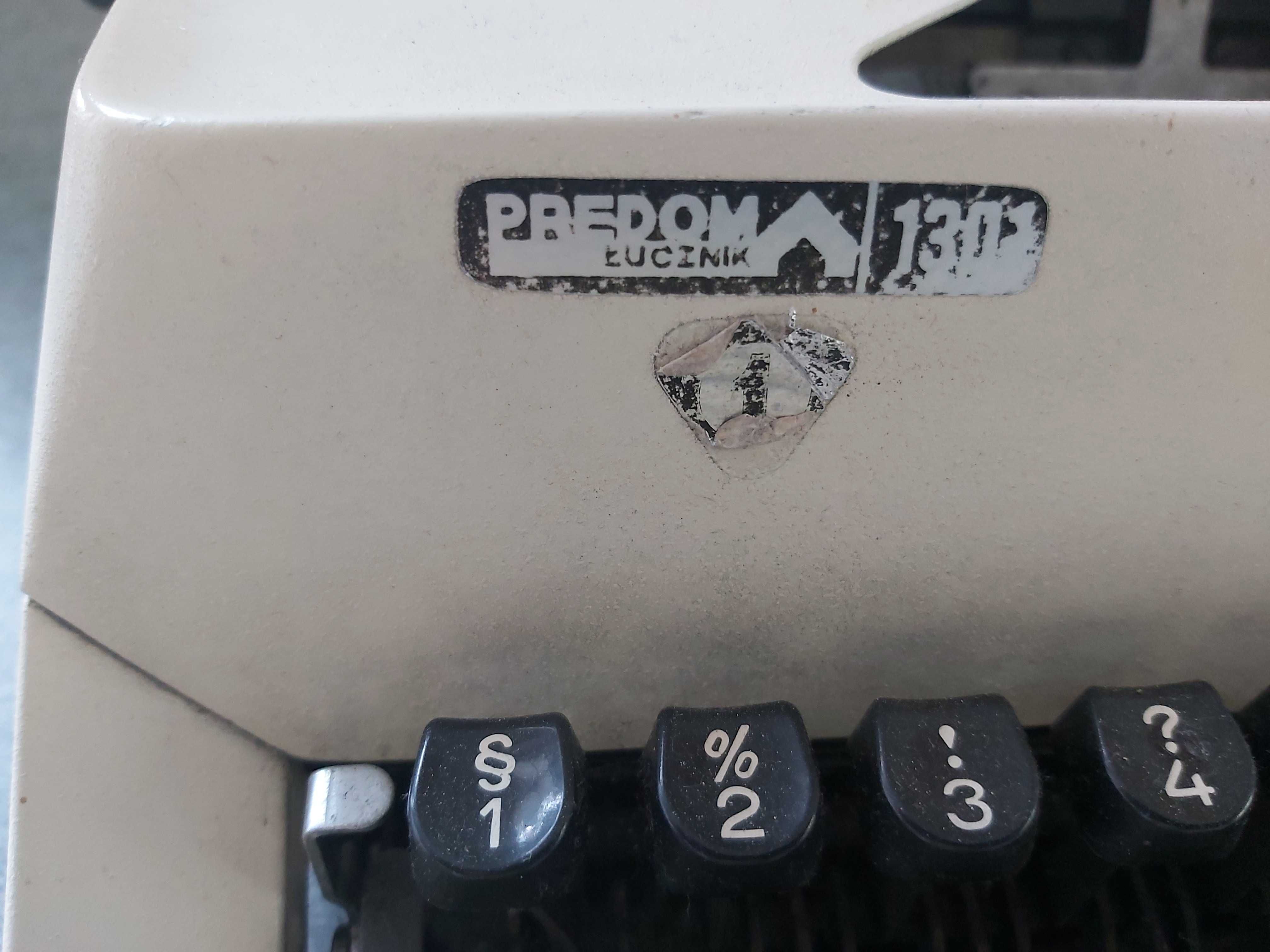 Maszyna do pisania Predom PRL