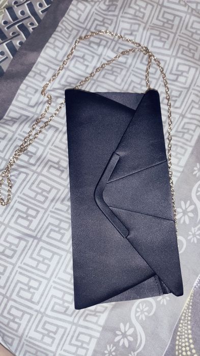 Клатч тёмно-синий на подарок