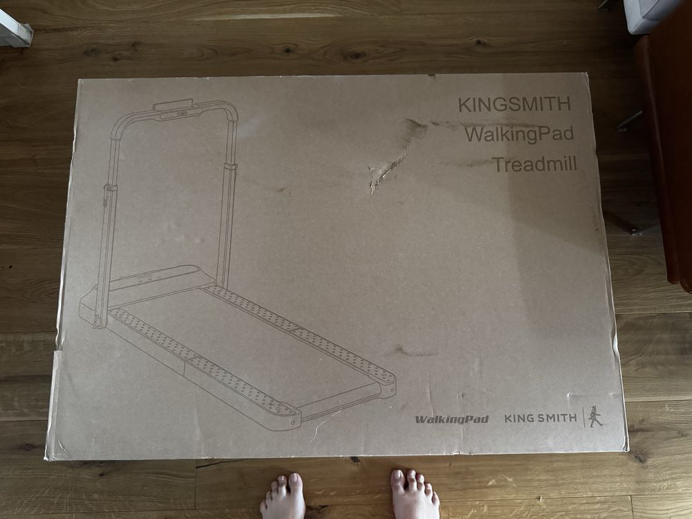 Бігова доріжка Kingsmith WalkingPad Treadmill R2 Black TRR2FB